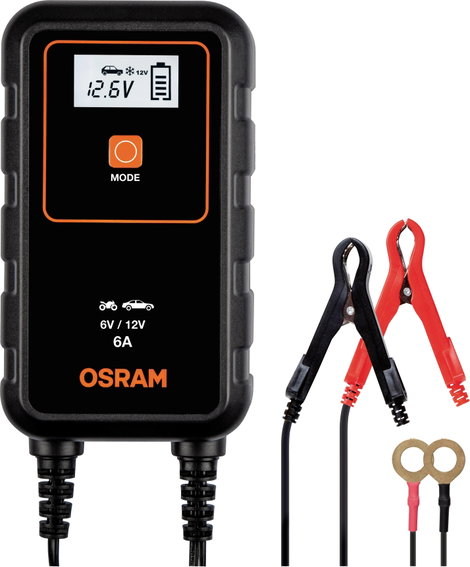 OSRAM OEBCS906 4052899620537 Automatikus töltő 6 V, 12 V 2 A, 6 A 2 A, 6 A