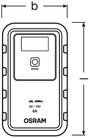 OSRAM OEBCS906 4052899620537 Automatikus töltő 6 V, 12 V 2 A, 6 A 2 A, 6 A 8. bélyegkép