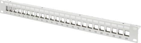 Digitus DN-91410 24 port Hálózati patchpanel 483 mm (19) Szereletlen 1 ME