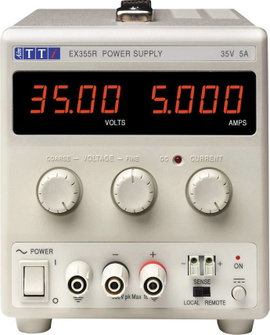 Aim TTi EX355R Labortápegység, szabályozható 0 - 35 V/DC 0 - 5 A 175 W Kimenetek száma 1 x