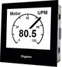 Grafikus DIN mérőműszer feszültség és áramerősség méréshez, USB csatlakozó, TDE Instruments Digalox 2. bélyegkép