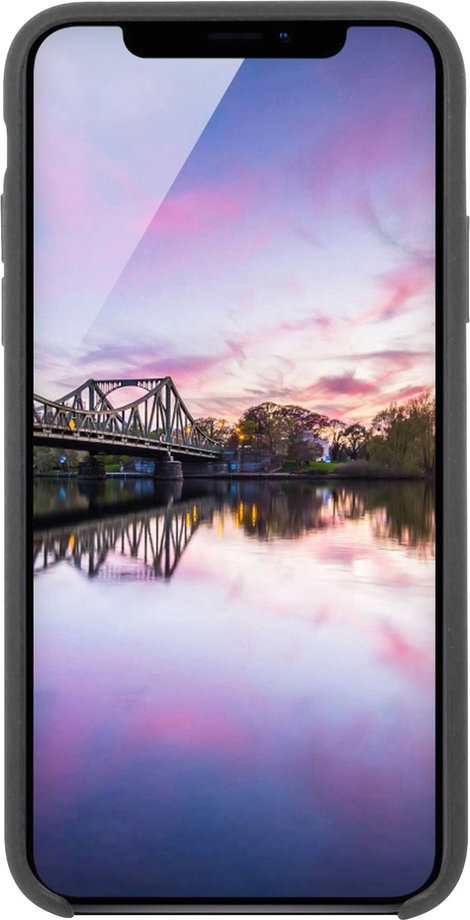 JT Berlin Steglitz Hátlap Apple iPhone 12 mini Fekete Induktív töltés 5. kép