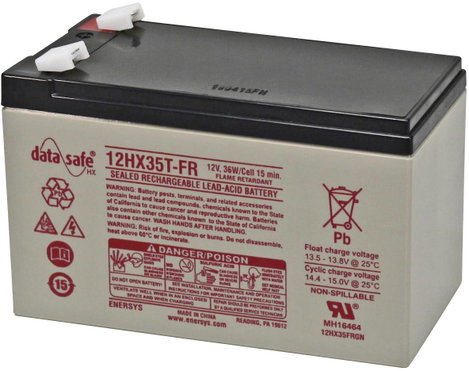 EnerSys Hawker Longlife DataSafe HX Ólomakku 12 V 7.6 Ah Ólom-vlies (AGM) (Sz x Ma x Mé) 151 x 100 x