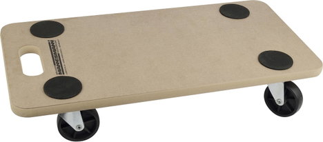 Brüder Mannesmann M00970 Bútorszállító görgők MDF lap Terhelés (max.): 200 kg 600 mm x 310 mm x 110