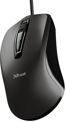 Trust CARVE WLAN egér USB Optikai Fekete 3 Gombok 1200 dpi