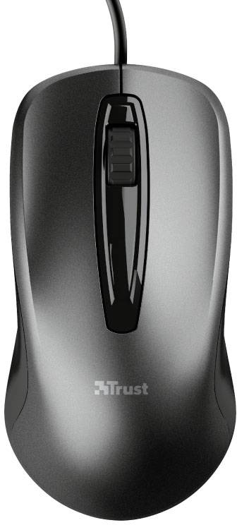 Trust CARVE WLAN egér USB Optikai Fekete 3 Gombok 1200 dpi 2. kép