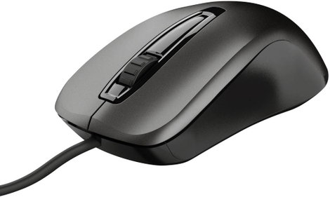Trust CARVE WLAN egér USB Optikai Fekete 3 Gombok 1200 dpi 6. kép