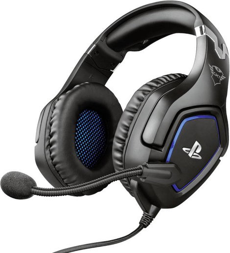 Trust GXT 488 FORZE Gamer Over Ear headset Vezetékes Stereo Fekete mikrofon zajelnyomás Mikrofon ném 5. kép