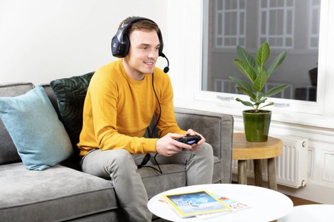 Trust GXT 488 FORZE Gamer Over Ear headset Vezetékes Stereo Fekete mikrofon zajelnyomás Mikrofon ném 8. kép