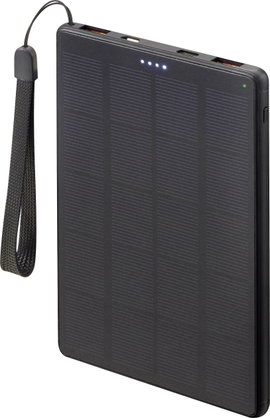 Napelemes powerbank 10 Ah, 400 mA napelemes töltőáram, Voltcraft SL-100VC