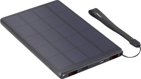 Napelemes powerbank 10 Ah, 400 mA napelemes töltőáram, Voltcraft SL-100VC 4. kép