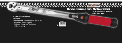 Brüder Mannesmann M18146 Nyomatékkulcs Racsnival 1/2 (12.5 mm) 40 - 200 Nm 4. kép