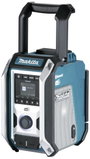 Makita Építkezési rádió DAB, DAB+ AUX, Bluetooth®, USB Fröccsenő víz ellen védett, ütésálló Türkiz, bélyegkép