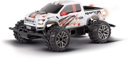 Carrera RC 370183017 Ford F-150 Raptor 1:18 RC kezdő modellautó Elektro Monstertruck 4WD Akkuval és 