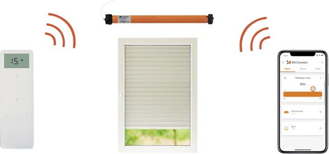 Kaiser Nienhaus Favorit Smart 140025 Vezeték nélküli csőmotor 60 mm 161 W 20 Nm 3. kép