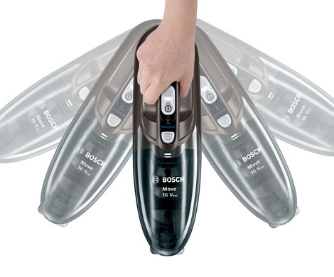Bosch Haushalt BHN16L BHN16L Akkus kézi porszívó 16 V Porzsák nélkül 5. kép
