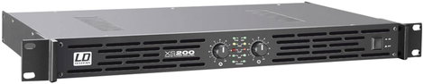 LD Systems LDXS400 Nagy teljesítményű erősítő RMS teljesítmény kimeneti csatornánként 4 Ohm-nál: 200 2. kép