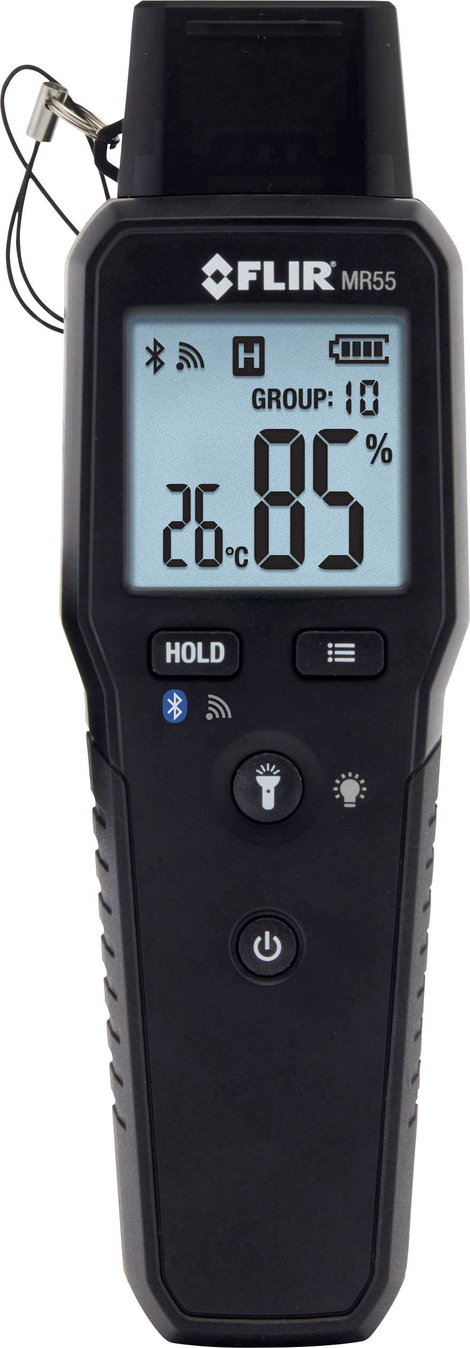 Beszúrós anyagnedvesség mérő, FLIR MR55 6. kép