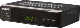 Denver DVBS-206HD HD-SAT vevő Előlapi USB Tunerek száma: 1