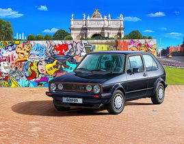 Revell 05694 35 Years VW Golf GTI Pirelli Autómodell építőkészlet 1:24