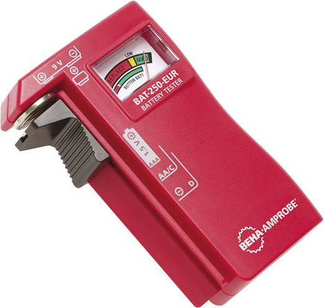 Beha Amprobe Elemteszter BAT-250-EUR Mérési tartomány (elemteszter) 1,5 V, 9 V Elem 4620297 6. kép