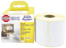 Avery-Zweckform Etikett tekercs 101 x 54 mm Papír Fehér 220 db Véglegesen tapadó AS0722430 Csomagkül