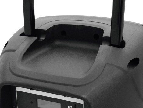 Omnitronic MES-12BT2 Hordohzató PA hangfal 30.48 cm 12 coll Akkuról üzemeltetett, Hálózatról üzemelt 10. kép