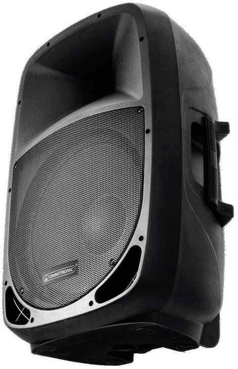 Omnitronic MES-12BT2 Hordohzató PA hangfal 30.48 cm 12 coll Akkuról üzemeltetett, Hálózatról üzemelt 7. kép
