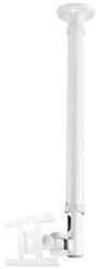 Neomounts FPMA-C100WHITE 1 részes Monitor mennyezeti tartó 25,4 cm (10) - 76,2 cm (30) Fehér Állítha 2. bélyegkép