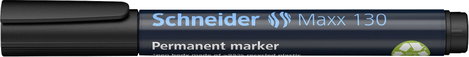Schneider Maxx 130 113001 Permanent marker Fekete Vízálló: Igen 2. kép
