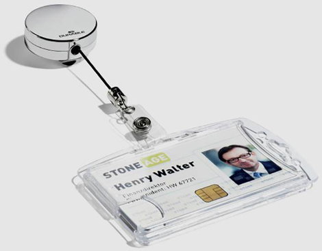 Durable 822523 Jojó igazolványtartóhoz Csíptető 10 db 6. kép