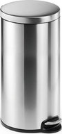 Durable 340323 340323 Papírkosár 30 l (Ø x Ma) 290 mm x 655 mm Nemesacél Ezüst 1 db bélyegkép