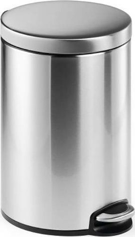 Durable 340123 340123 Papírkosár Nemesacél Ezüst 1 db