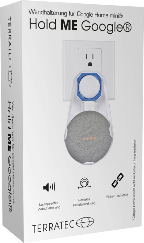 Fali tartó Google Home Mini-hez, Terratec Hold ME 324193 2. kép
