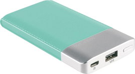 RealPower PB-4000 Powerbank 4000 mAh LiPo Kék