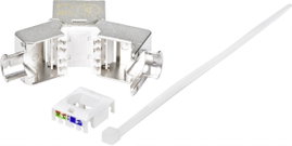 Renkforce RJ45 beépíthető modul Keystone CAT 6A
