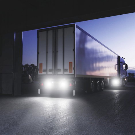 OSRAM Tolatófényszóró 12 V, 24 V LEDriving Reversing VX 120S-WD, quadratischer LED Rückfahrscheinwer 12. kép