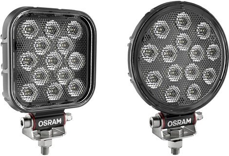 OSRAM Tolatófényszóró 12 V, 24 V LEDriving Reversing VX 120S-WD, quadratischer LED Rückfahrscheinwer 19. kép