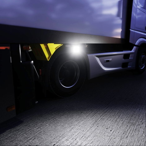 OSRAM Tolatófényszóró 12 V, 24 V LEDriving Reversing VX 120S-WD, quadratischer LED Rückfahrscheinwer 2. kép