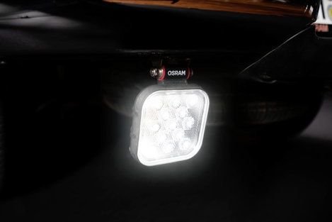 OSRAM Tolatófényszóró 12 V, 24 V LEDriving Reversing VX 120S-WD, quadratischer LED Rückfahrscheinwer 3. kép
