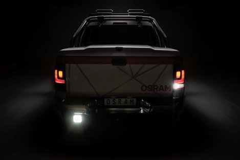 OSRAM Tolatófényszóró 12 V, 24 V LEDriving Reversing VX 120S-WD, quadratischer LED Rückfahrscheinwer 4. kép