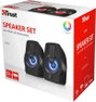 Trust Gemi RGB 2.0 2.0 Számítógép hangszóró Vezetékes 12 W Fekete 4. bélyegkép
