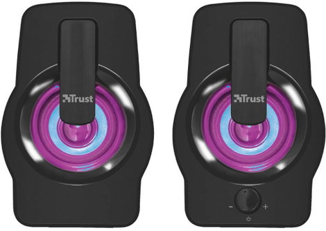 Trust Gemi RGB 2.0 2.0 Számítógép hangszóró Vezetékes 12 W Fekete 6. kép