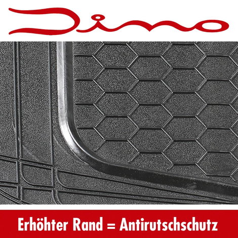 DINO 130026 Csomagtér szőnyeg Alkalmas (autómodell) Universal (H x Sz) 108 cm x 140 cm Fekete 5. kép