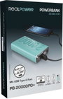 RealPower PB-20000PD+ Powerbank 20000 mAh Lítium Zöld 2. bélyegkép