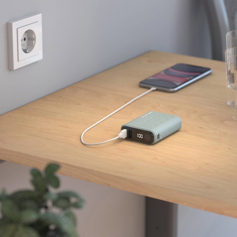 RealPower PB-20000PD+ Powerbank 20000 mAh Lítium Zöld 6. kép