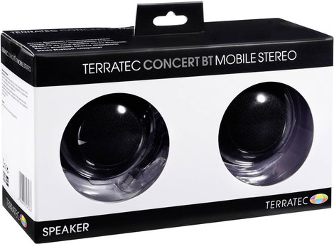 Terratec CONCERT mobile Bluetooth hangfal Fekete 2. kép