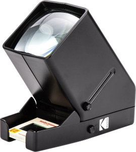 Kodak 35mm Slide Viewer Dia nézegető 3-szoros nagyítás, LED megvilágítás, Akkus/elemes működés lehet