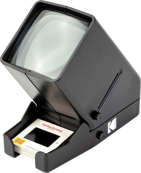 Kodak 35mm Slide Viewer Dia nézegető 3-szoros nagyítás, LED megvilágítás, Akkus/elemes működés lehet 2. kép