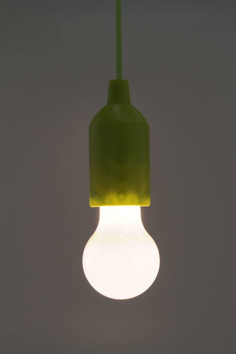 HyCell 1600-0175 Pull-Light PL LED Kemping lámpa 25 lm Elemekről üzemeltetett 50 g Zöld 4. kép